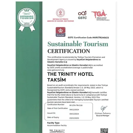 酒店 The Trinity Taksim - Special Category 伊斯坦布尔